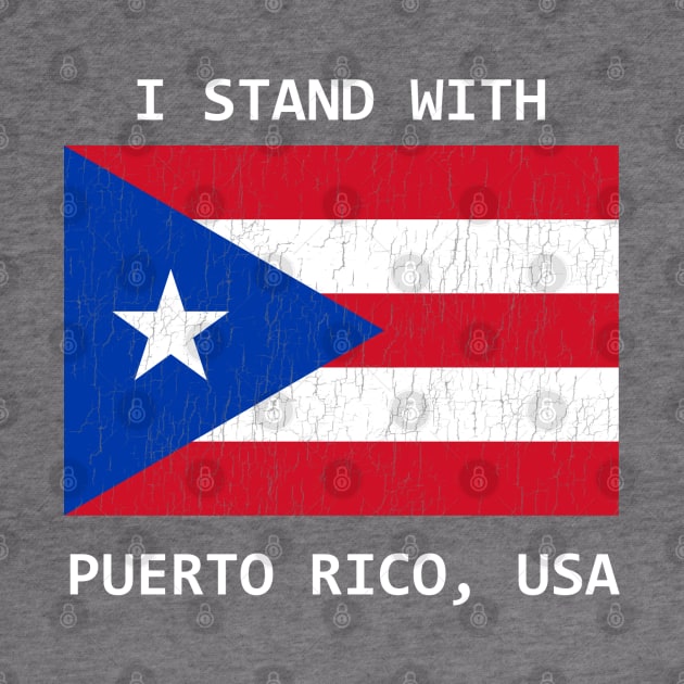 Stand with Puerto Rico, USA by codeWhisperer